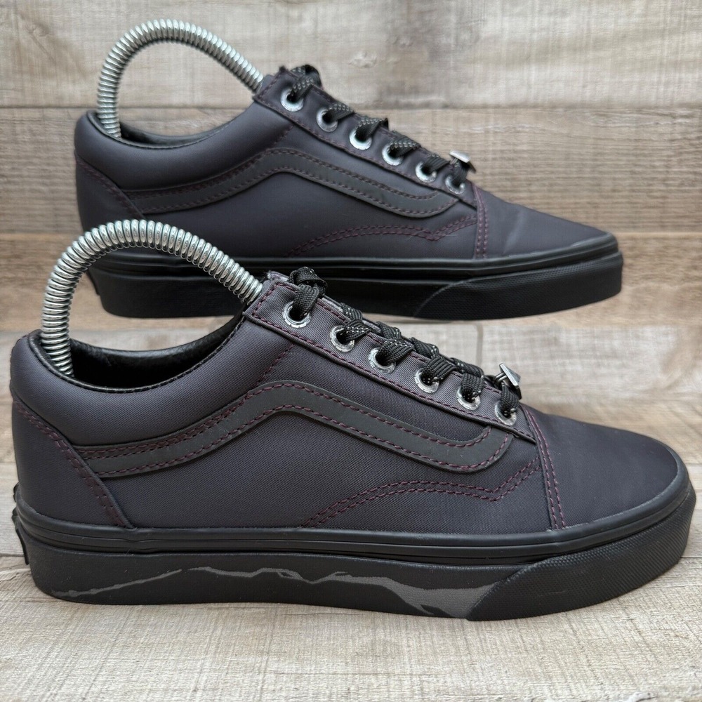 Vans Old‎ Skool x Harry Potter Deathly Hallows Skate Shoes Womens 7 Black Purple